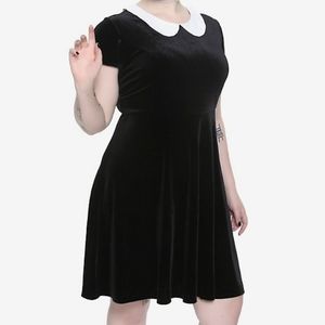 Velvet Wednesday Addams Dress